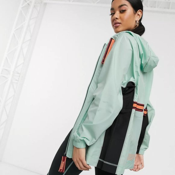 Puma Running First Mile Anorek Jacket in Mist green - Picture 2 of 16